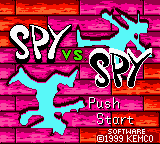 Spy vs. Spy (USA) Title Screen